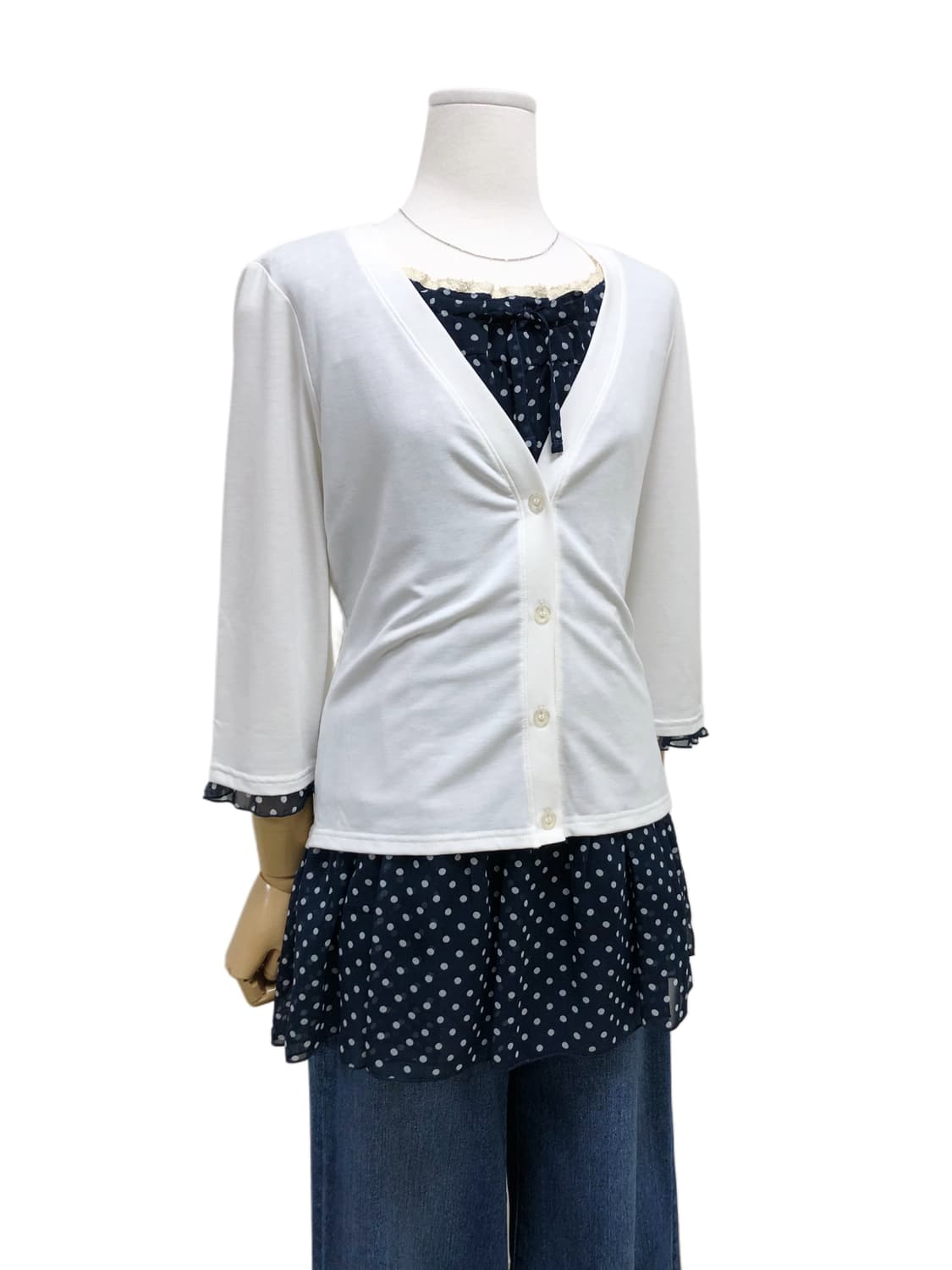 도트 레이어드st 튜닉 상품이미지4