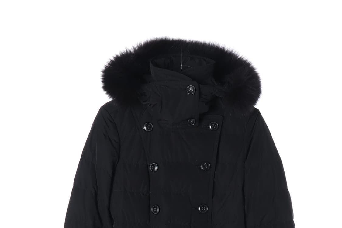 버버리 브릿 덕다운 여우모피 후디 더블버튼 롱 벨트 패딩 블랙 XS
 상품이미지3