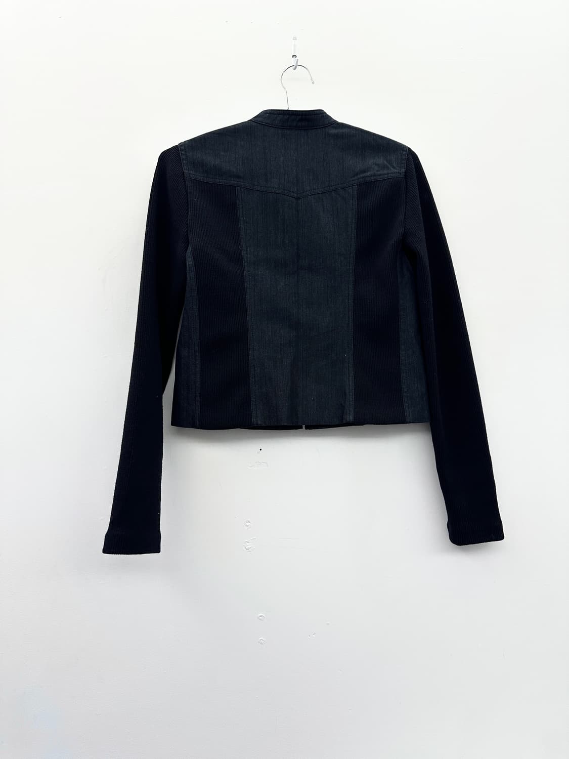 Ribbed mix denim jacket 상품이미지3