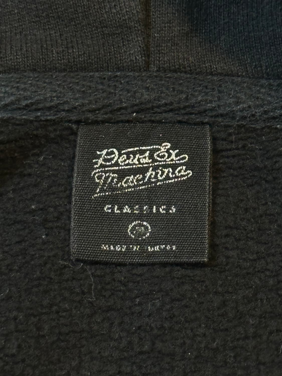 데우스 엑스 마키나 DEUS 캠퍼다운 어드레스 후드티 블랙 상품이미지6