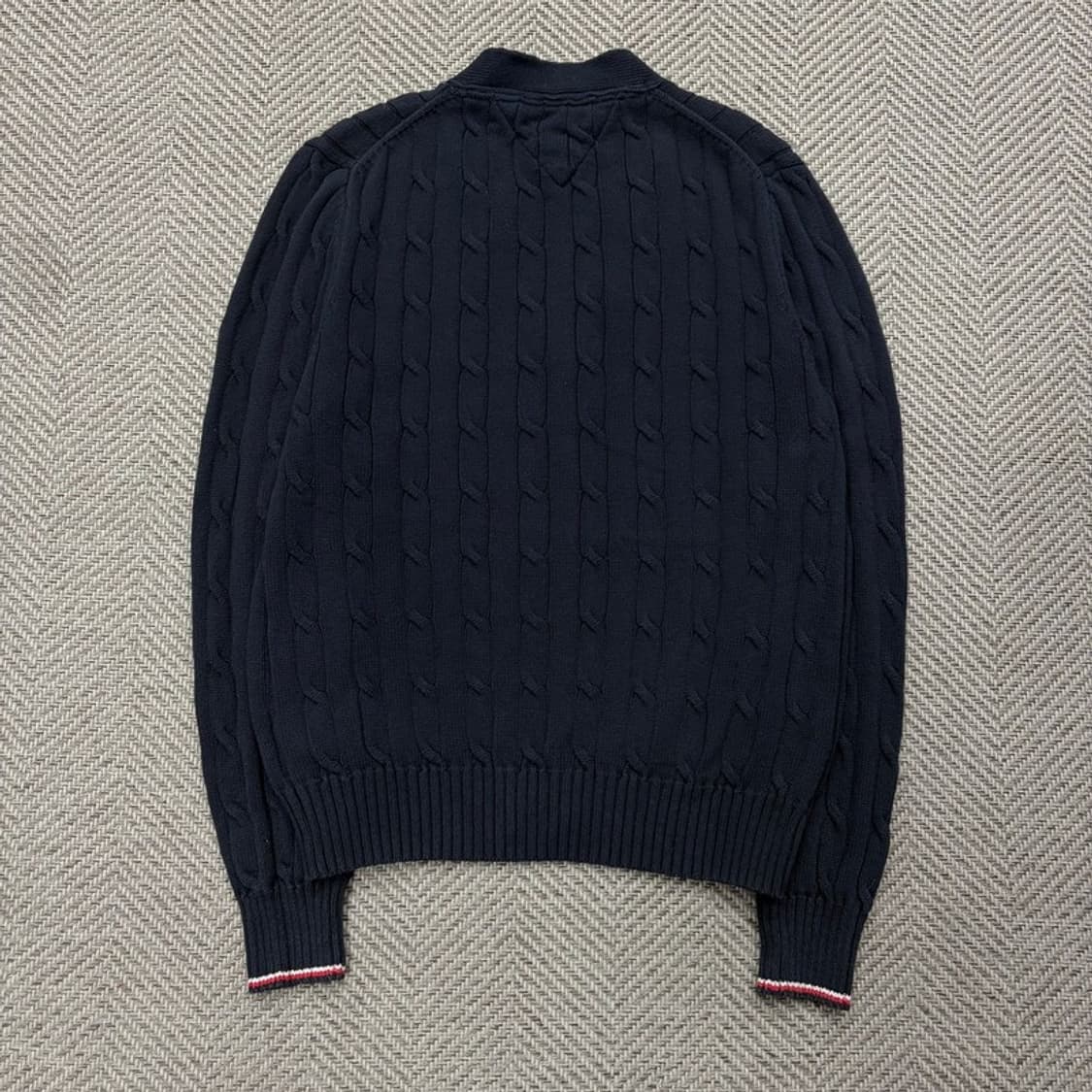 타미힐피거 캐이블 니트 가디건 v2699 상품이미지2