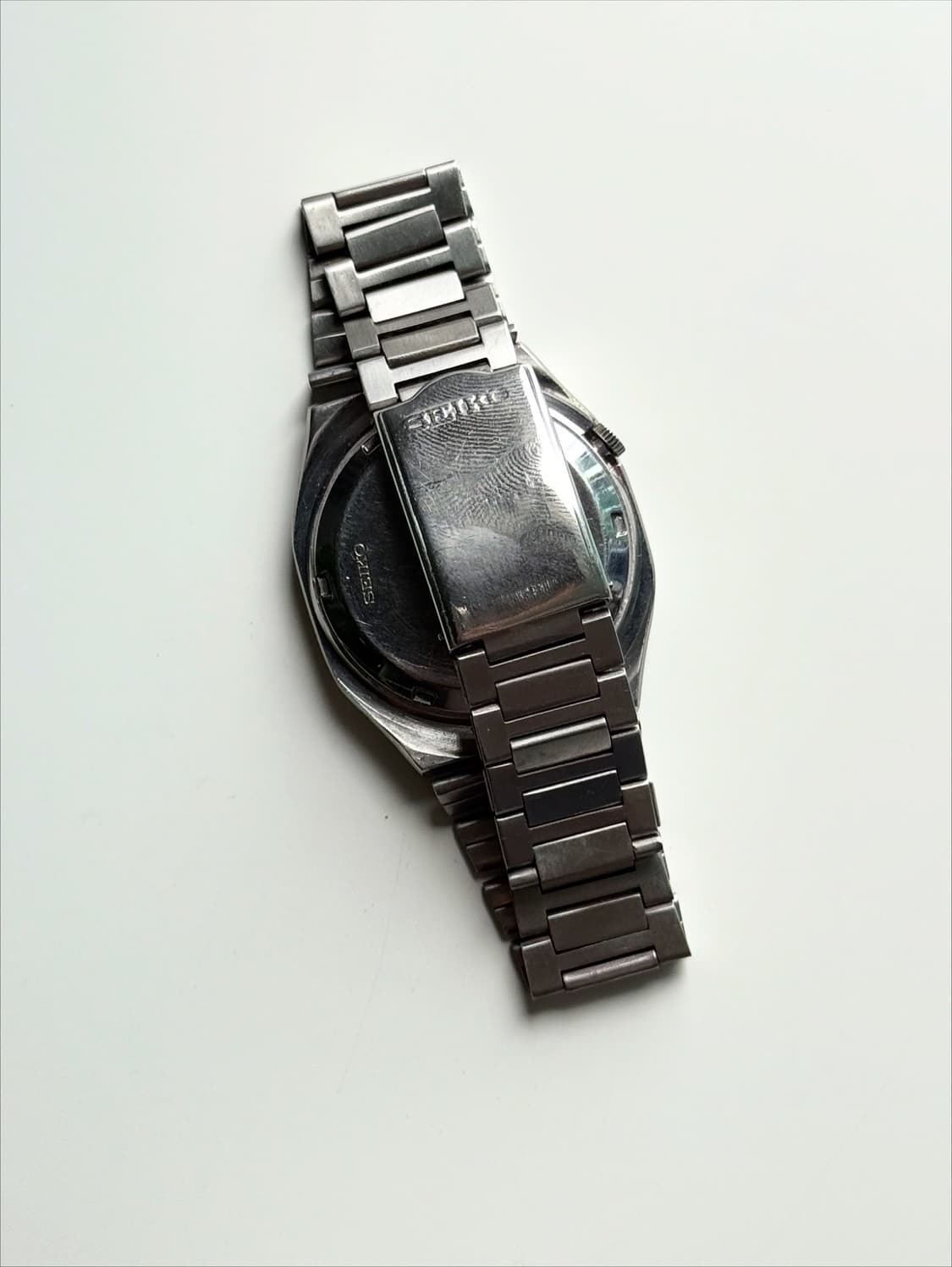80s Seiko5 Autmatic Vintage Metal Watch 상품이미지5