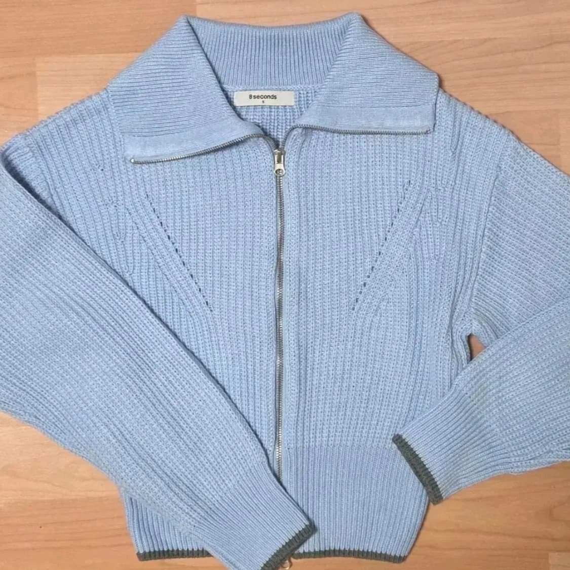 에잇세컨즈 투웨이 니트 집업 가디건 상품이미지3