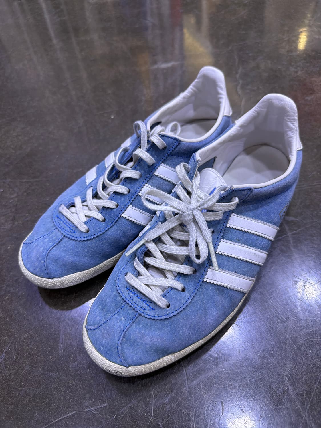 아디다스 가젤 스웨이드 스니커즈 블루스카이 235 상품이미지1