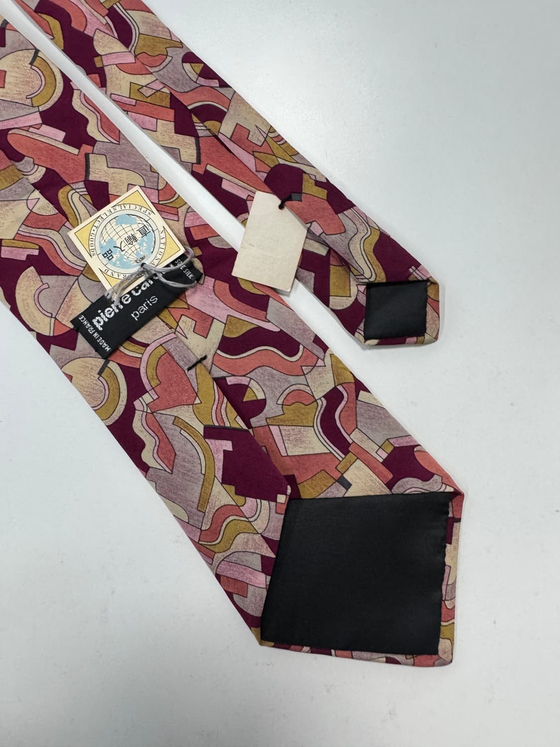 피에르가르뎅(Pierre cardin) 실크 넥타이 9.3cm 상품이미지5