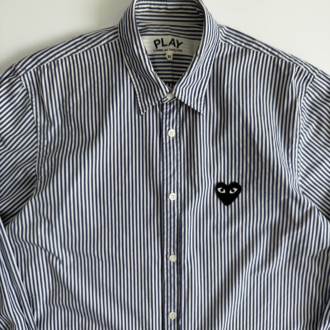 Comme des Garcons 꼼데가르송 블루스트라이프 셔츠 상품이미지3