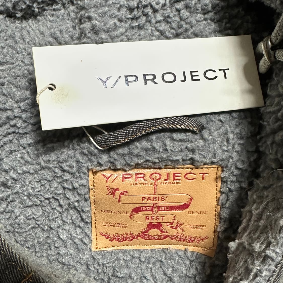 Y/PROJECT 데님 후드 버튼 자켓 상품이미지4