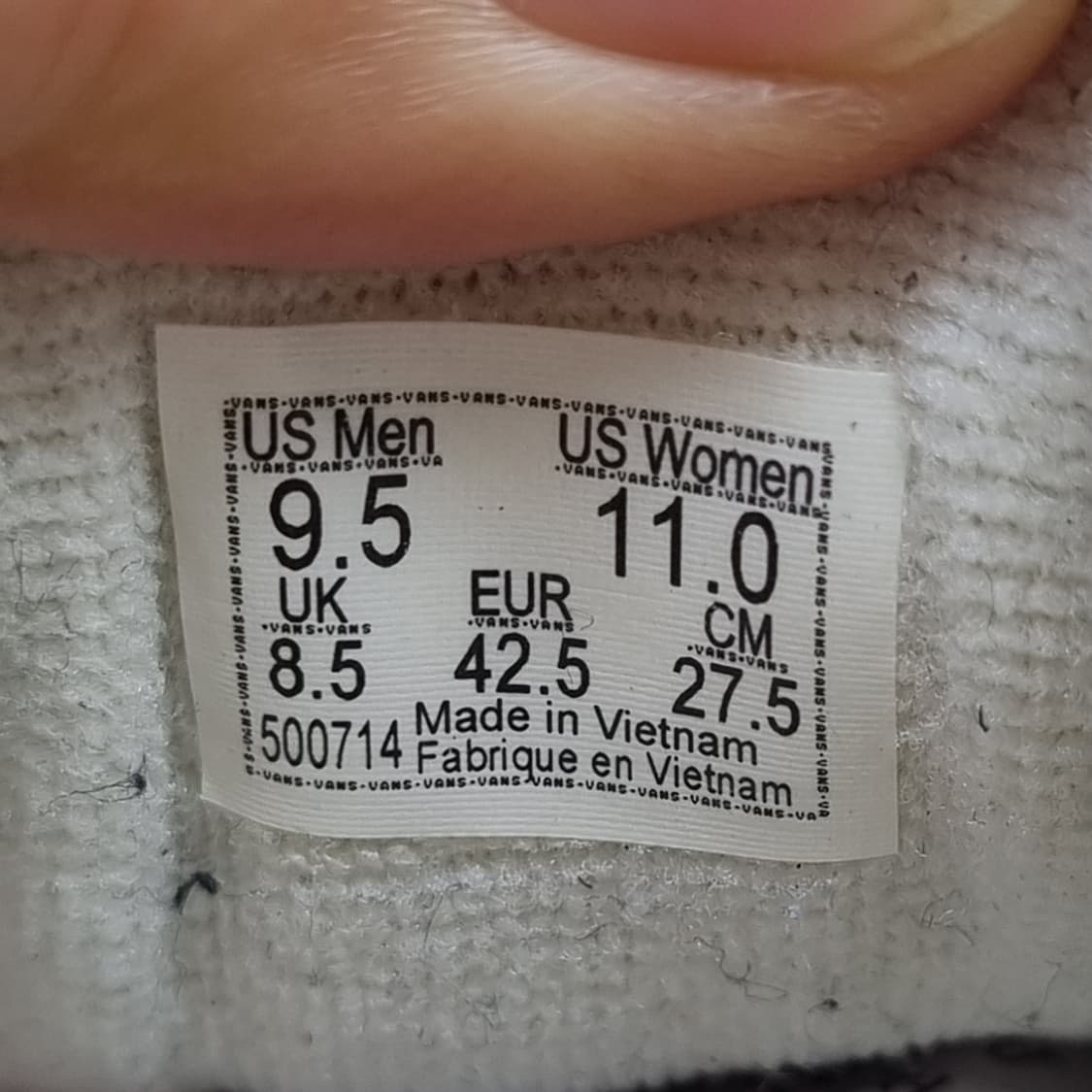 반스 스타일36 데콘 퍼플 스니커즈 275 상품이미지6