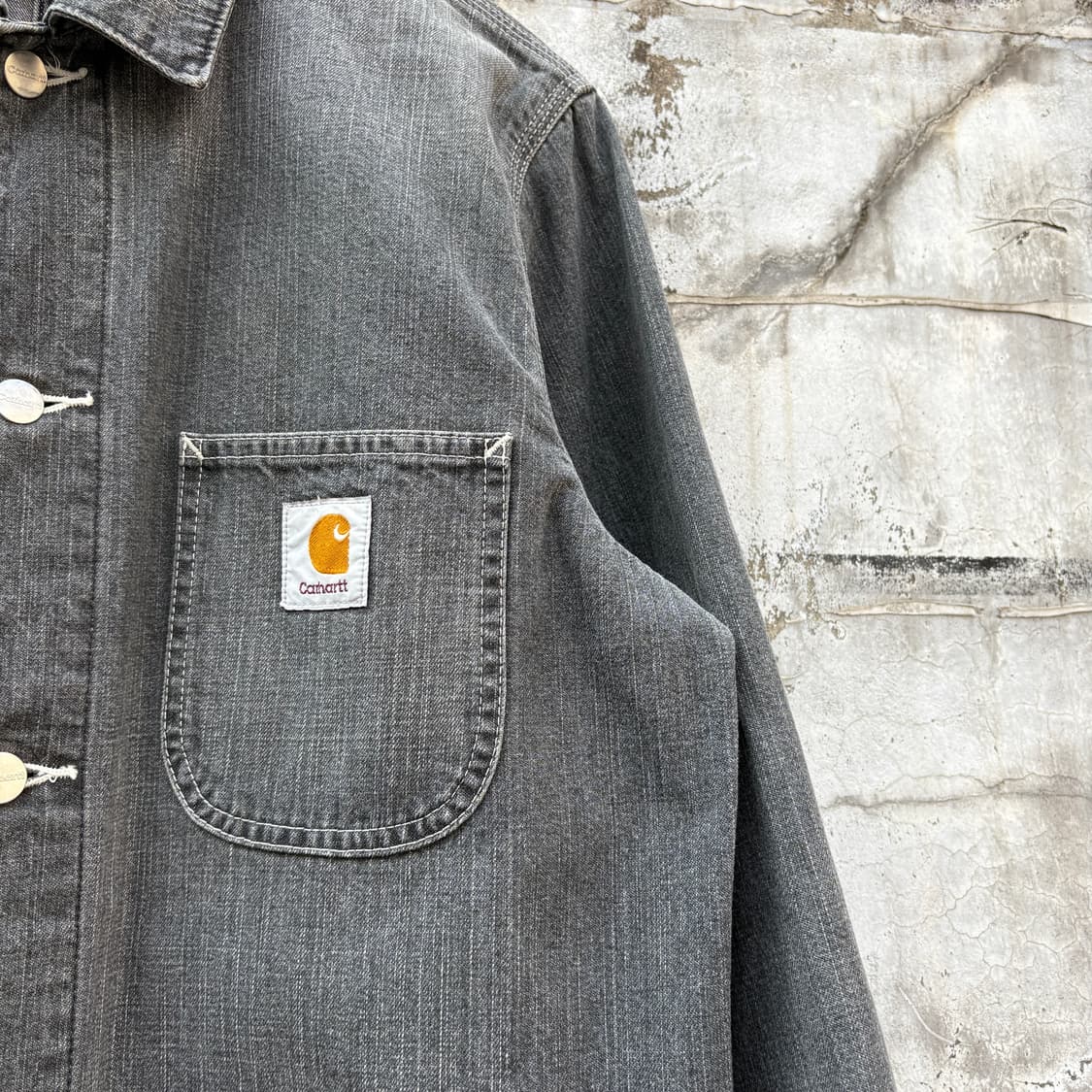 Carhartt 칼하트 데님 초어자켓 워크자켓 상품이미지6