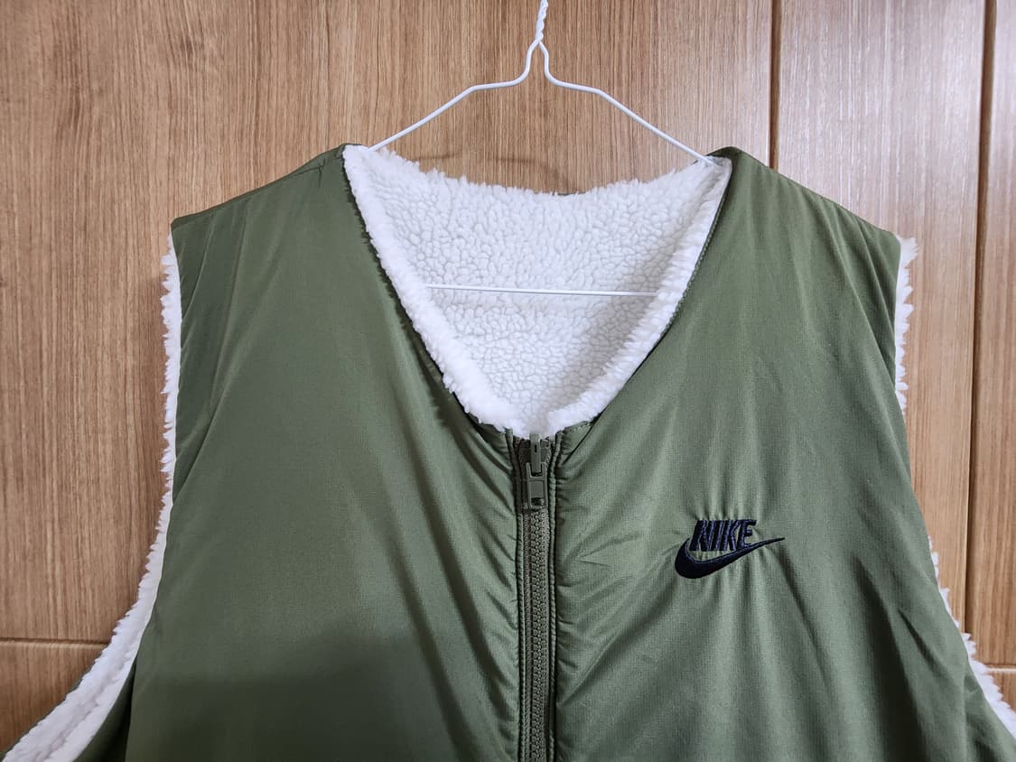 (XL)나이키 클럽 리버서블 뽀글이 플리스 베스트 조끼 상품이미지5