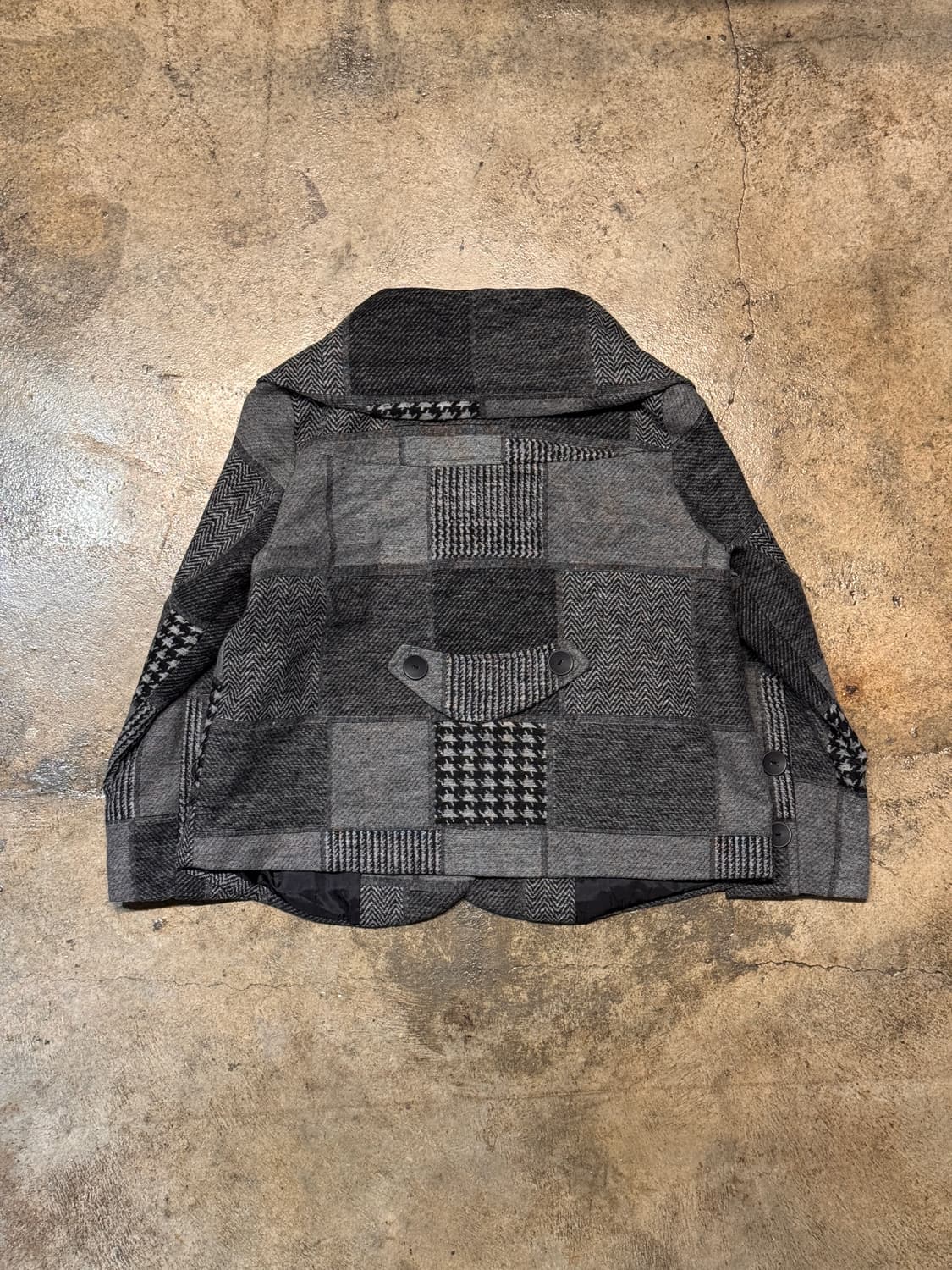 44-66 ) Khaki koji Shawl Collor Jacket 상품이미지8