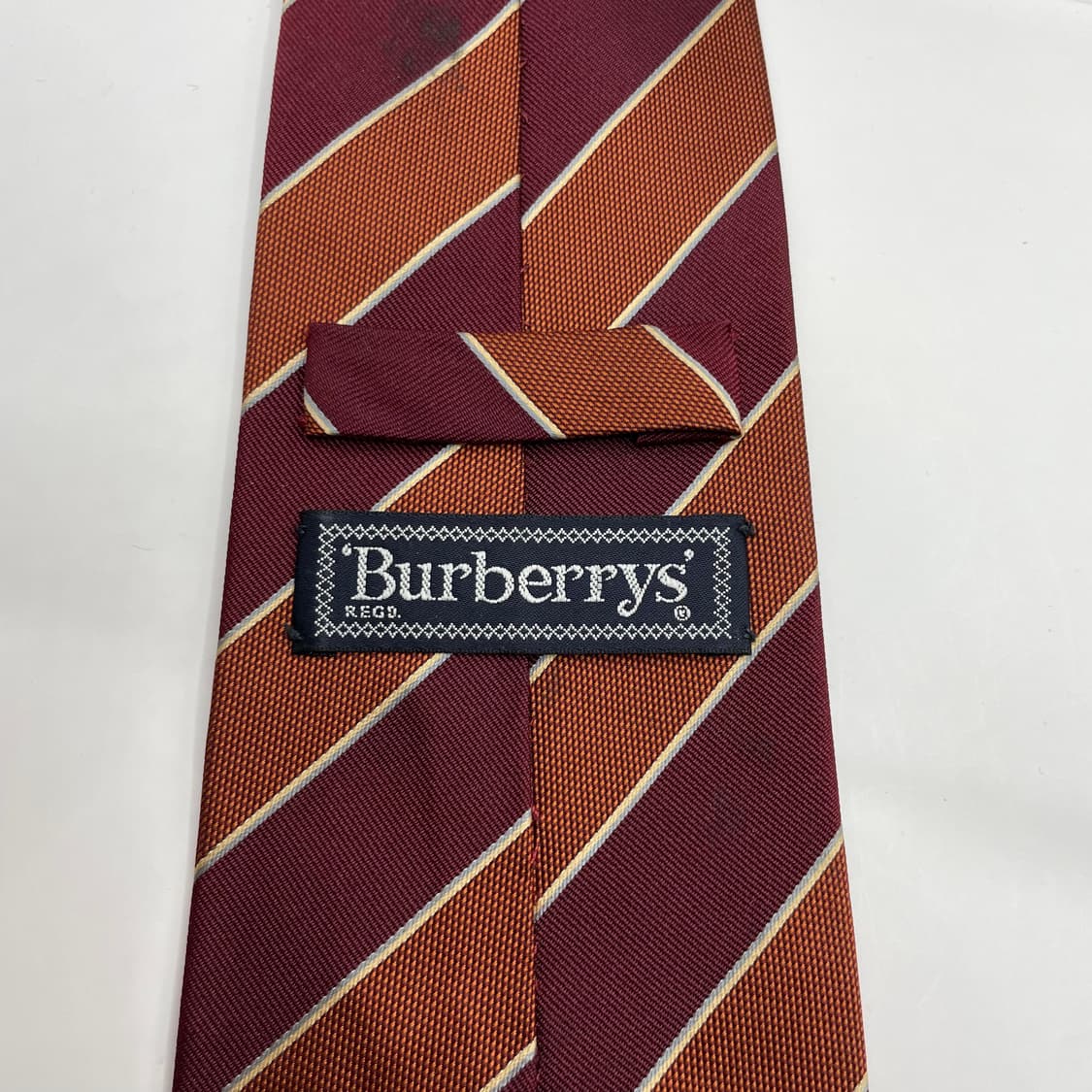 788) (BURBERRYS) 버버리 패턴 넥타이 상품이미지5