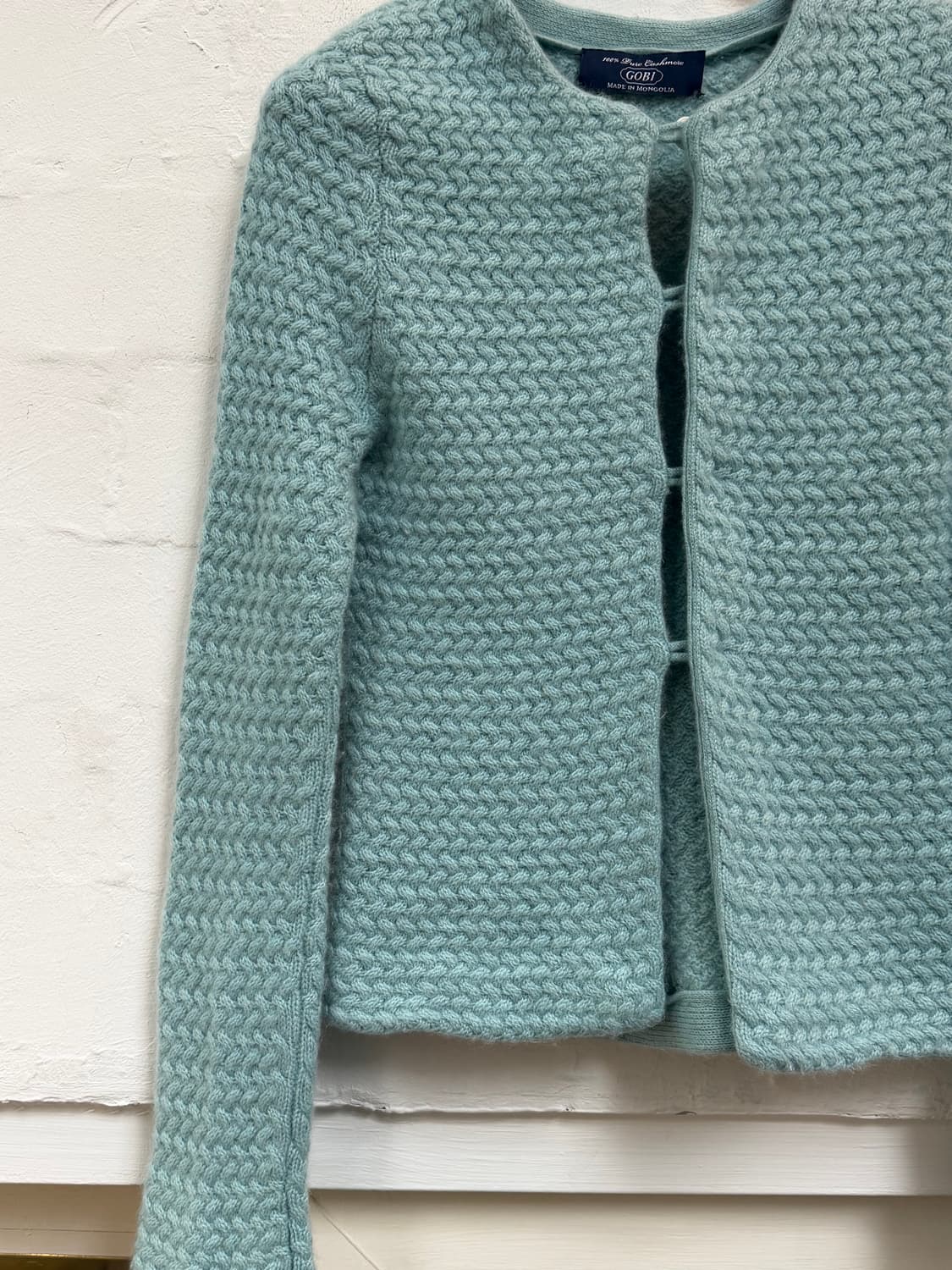 GOBI 몽골리안 캐시미어 니트 가디건 S 상품이미지4