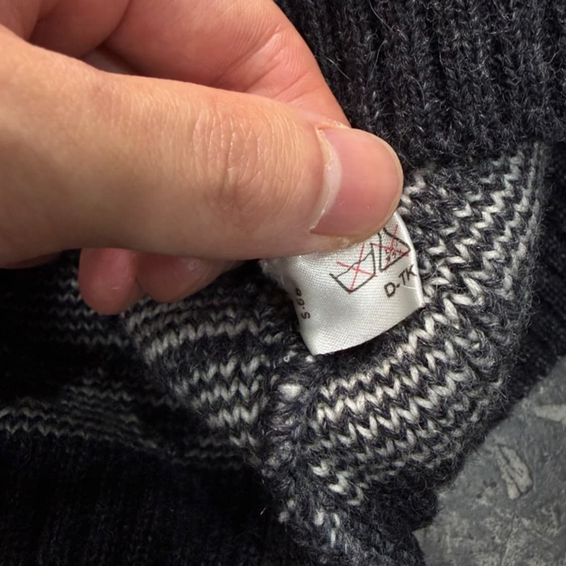 105 빈티지 이태리 카라 니트  상품이미지4