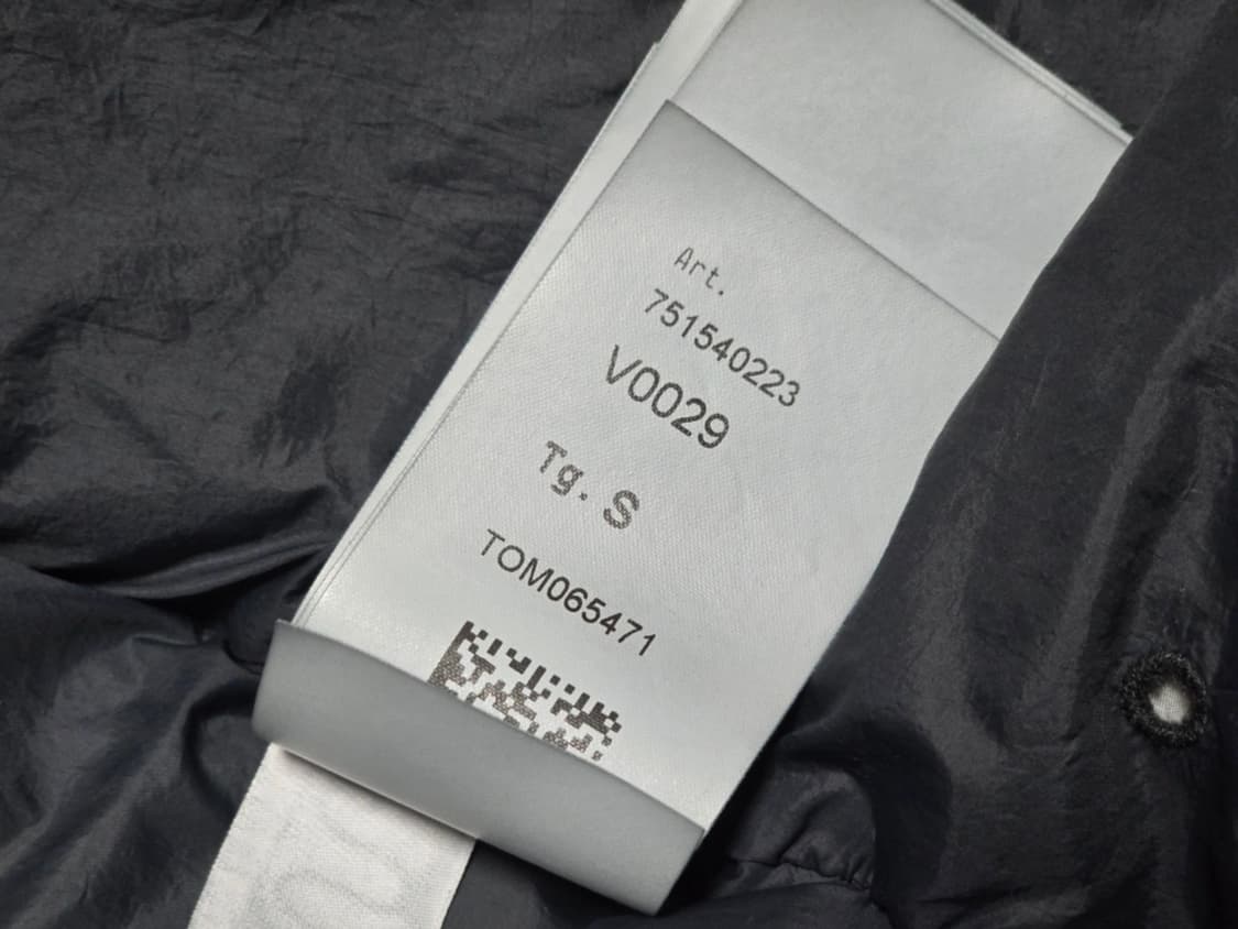 [S] 21fw 스톤아일랜드 크링클랩스 패딩 블랙 상품이미지6