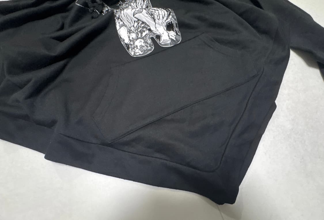 Drug honey 마네킹 프린팅 고스룩 펑크룩 유니크 후드티 상품이미지3