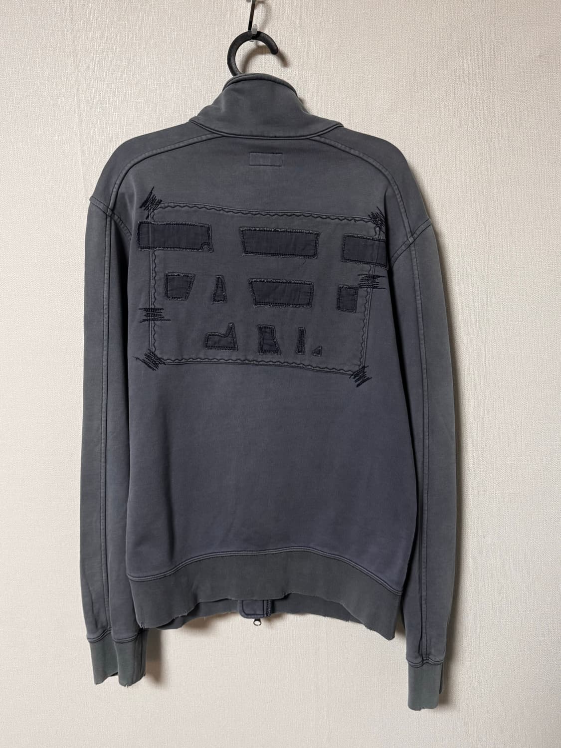 아르마니 진스 데미지 투웨이 코튼 자켓 상품이미지3