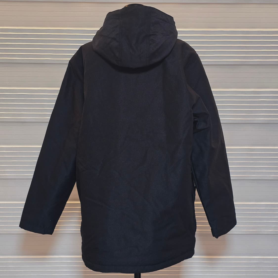 《새상품》반스 검정색 후드 자켓 점퍼 (남녀공용) 상품이미지4