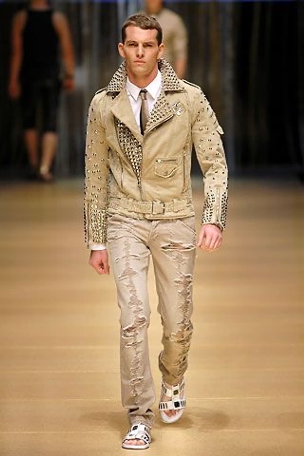 D&G 2008 S/S  Studded Denim Jacket 상품이미지1