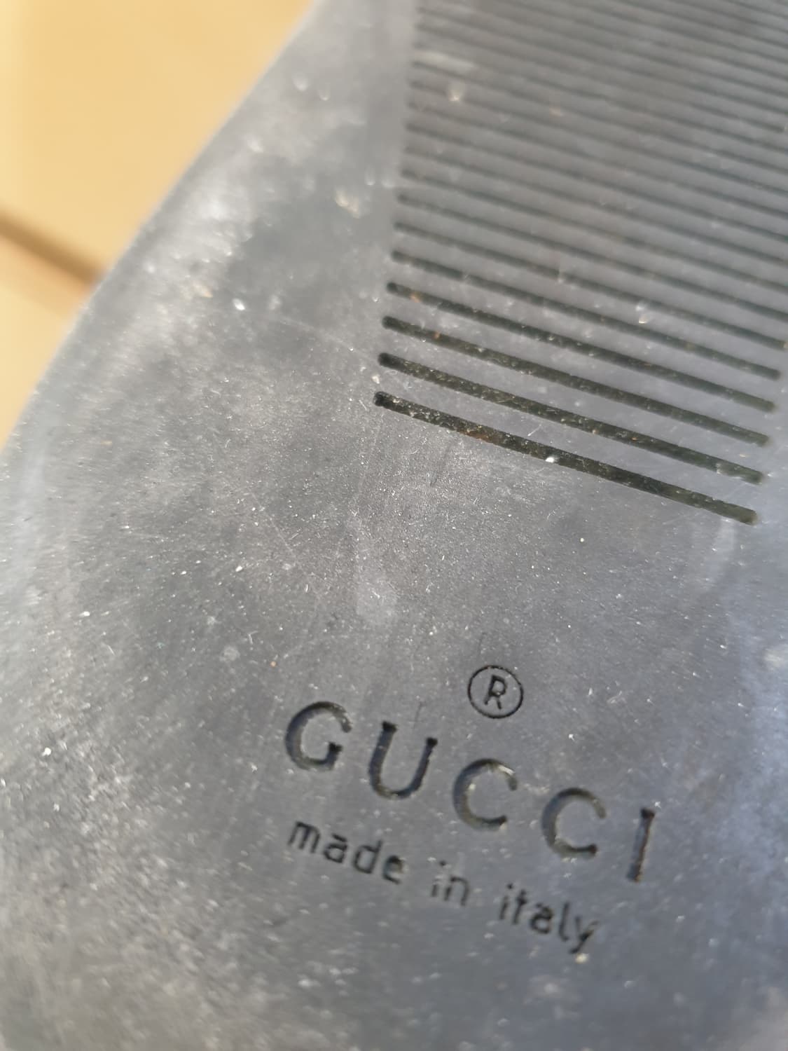 구찌 하이탑 스니커즈 레더 컨버스 페이크밍크 상품이미지3