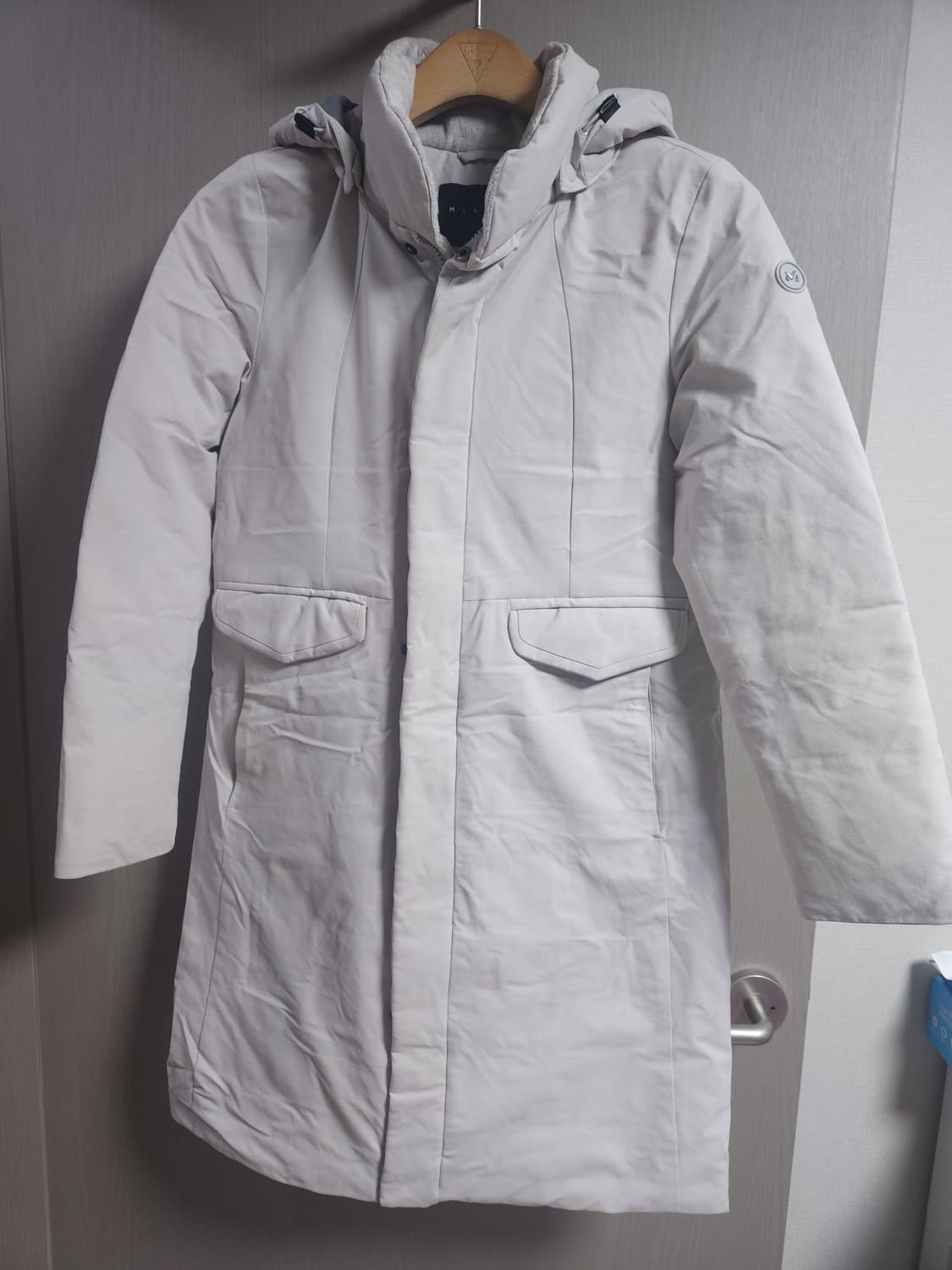 밀레 구스다운 롱 패딩점퍼, S 상품이미지1