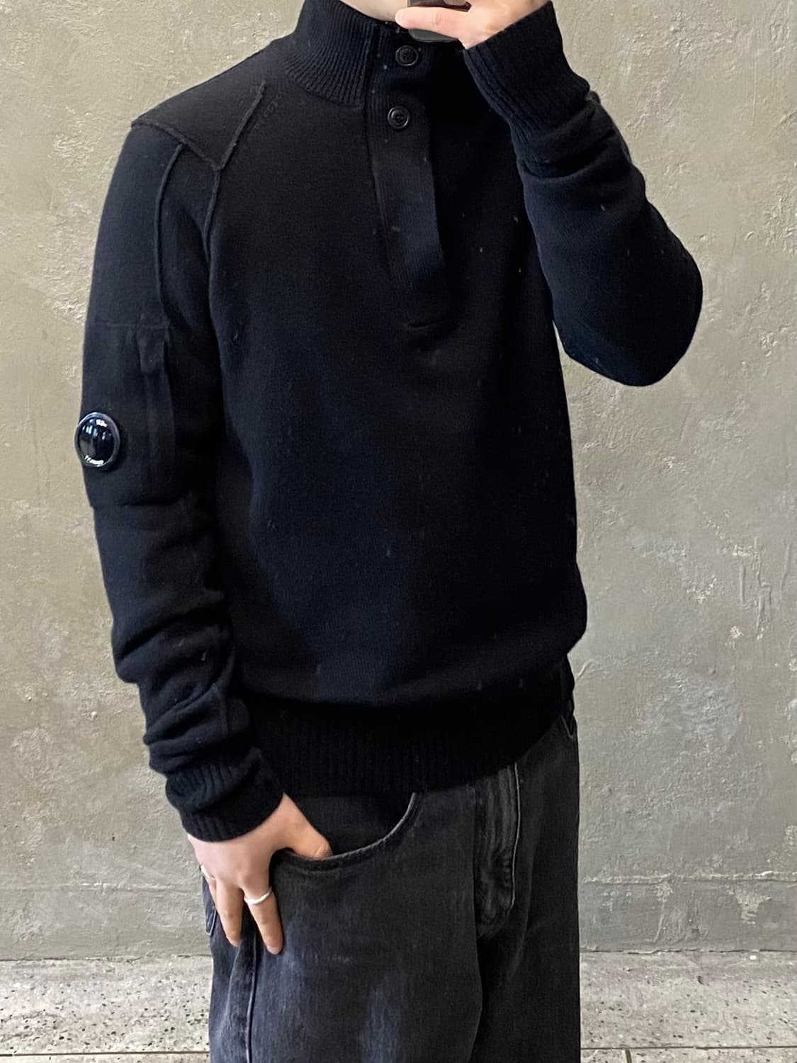 [46] C.P Company 씨피컴퍼니 하프집업 울 니트 상품이미지10