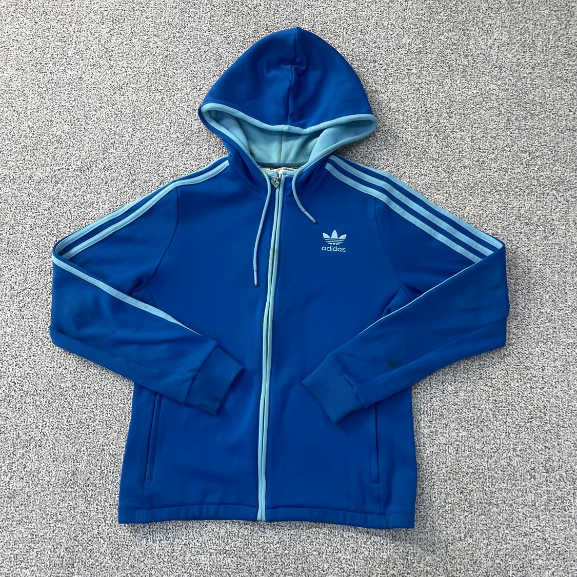 100 아디다스 빈티지 후드집업 0303S1 상품이미지1
