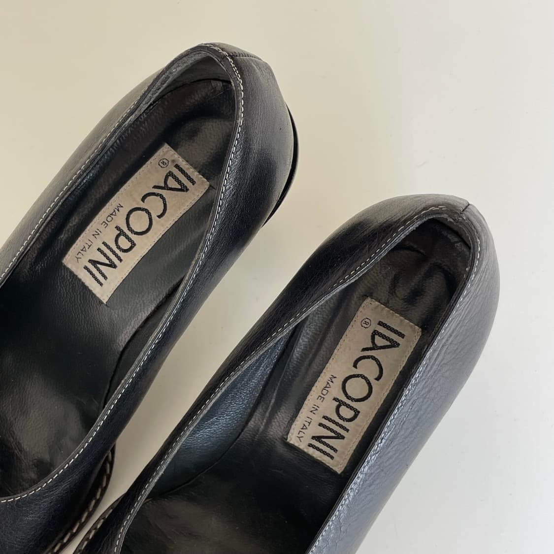 IACOPINI stitch pumps heel 상품이미지7