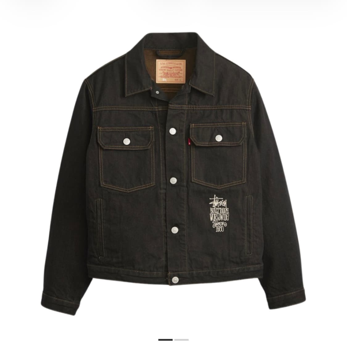 스투시 리바이스 데님 자켓 상품이미지1