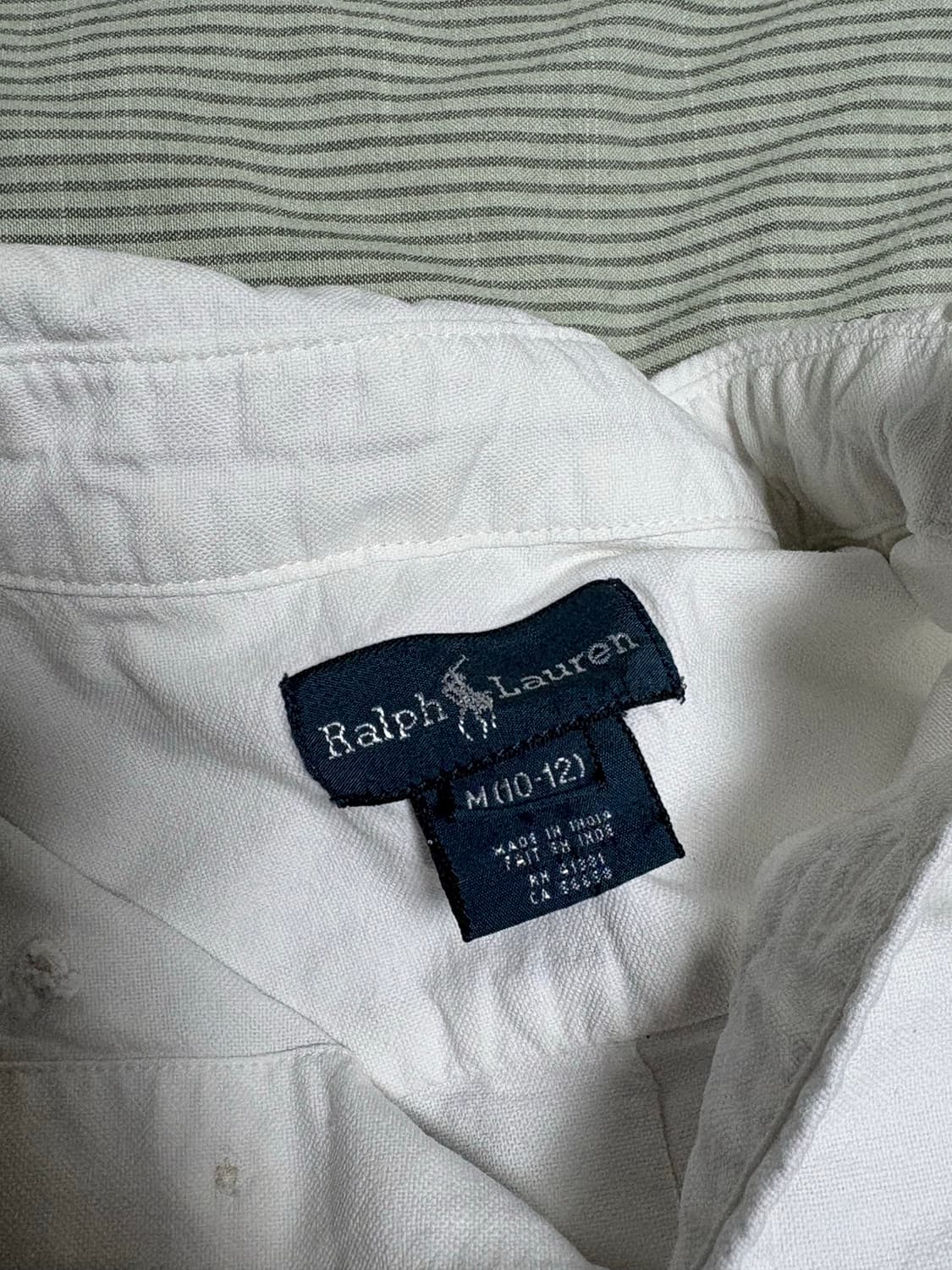 폴로 랄프로렌 빅포니 화이트 셔츠 상품이미지2