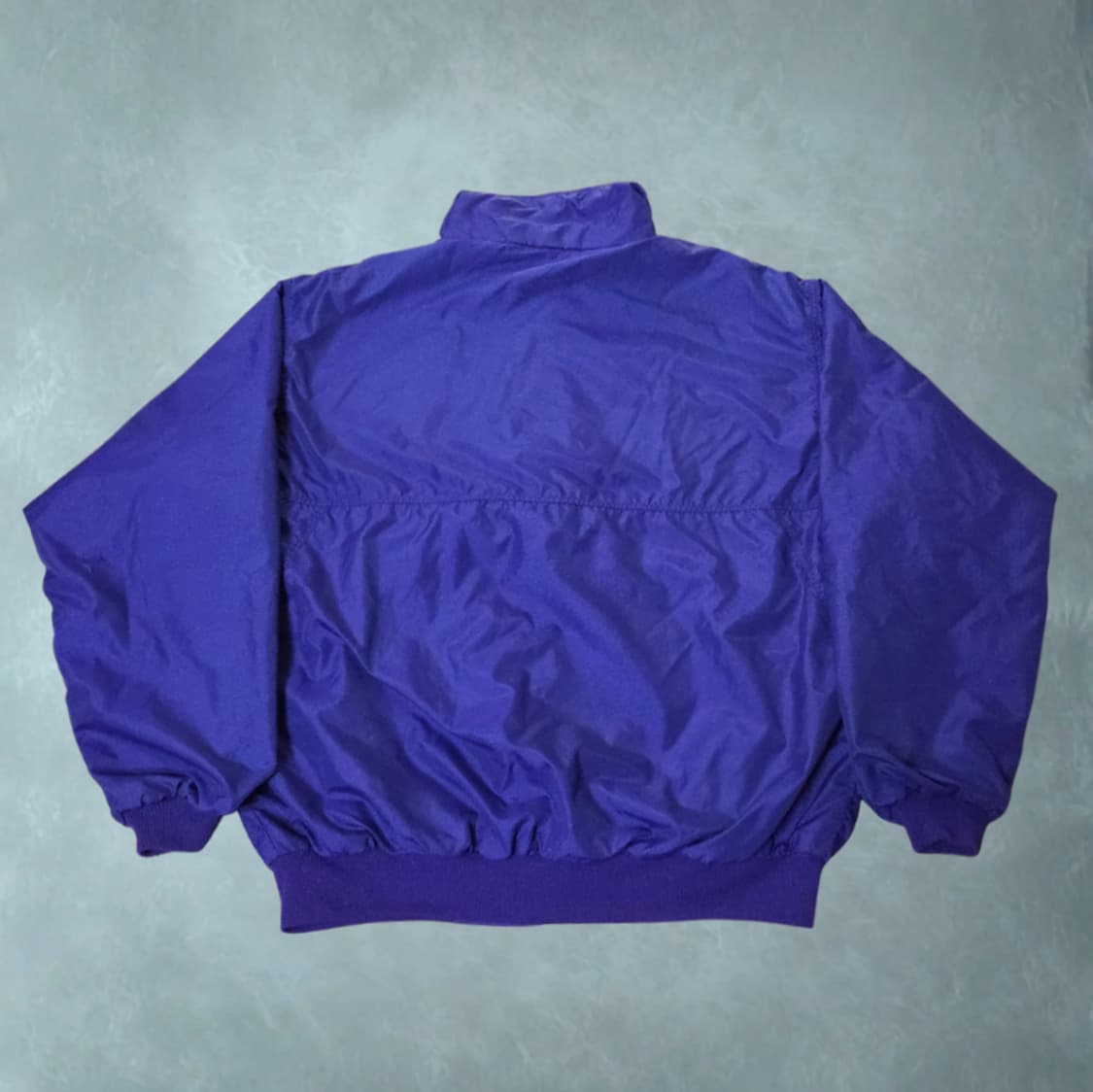 (XL)파타고니아 노스노우 90s 블루퍼플 나일론 신칠라 봄버 자켓 상품이미지4