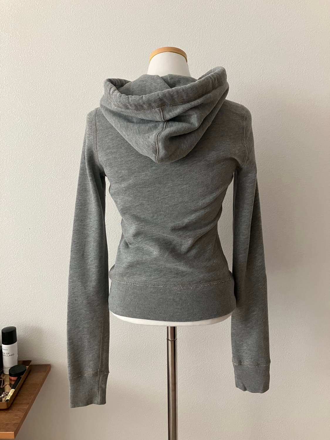 아베크롬비 버튼 후드집업 xs y2k후드집업 딱붙핏 상품이미지4