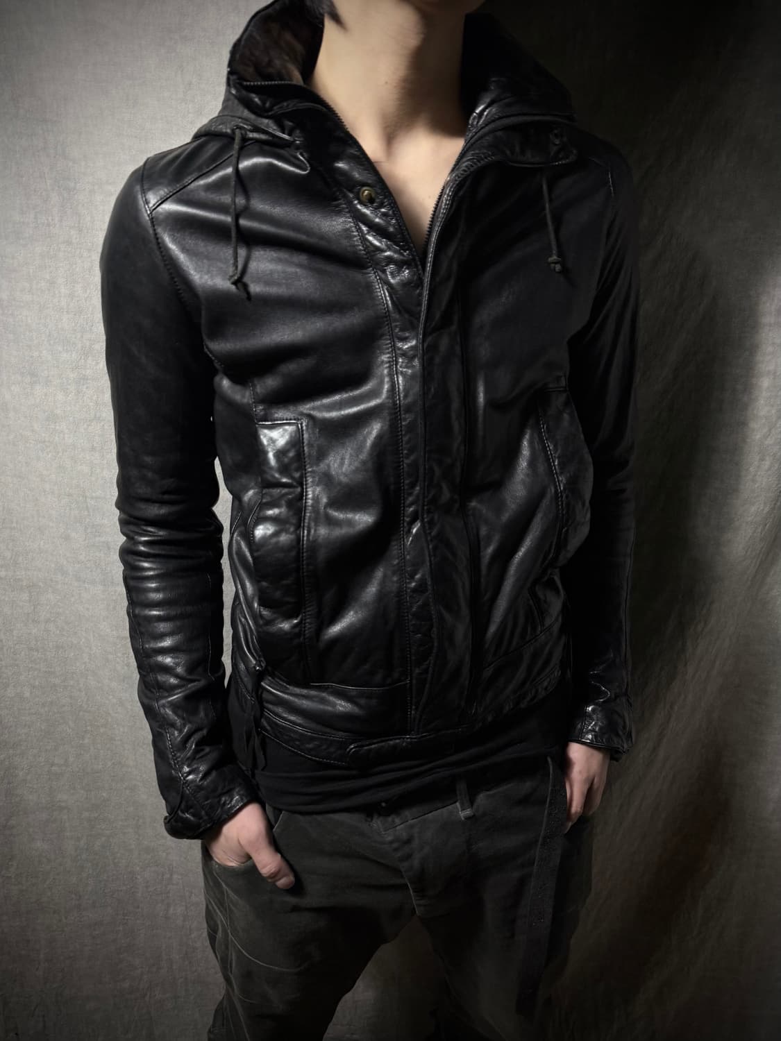 Christian Peau Hooded Baby Lamb Jacket  상품이미지1