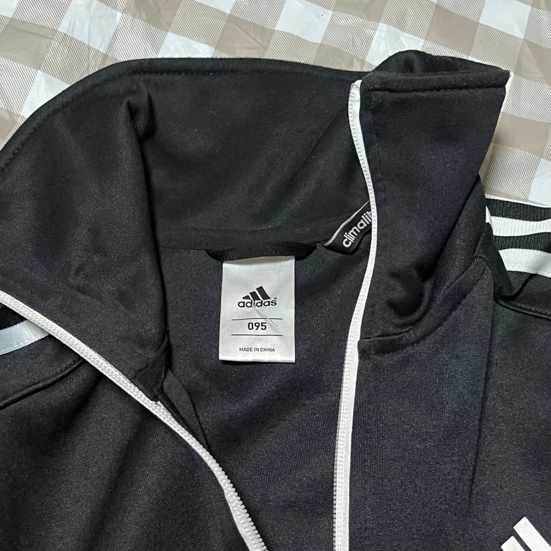 아디다스 집업 블랙 95 져지 트랙탑 삼선 블랙 상품이미지2