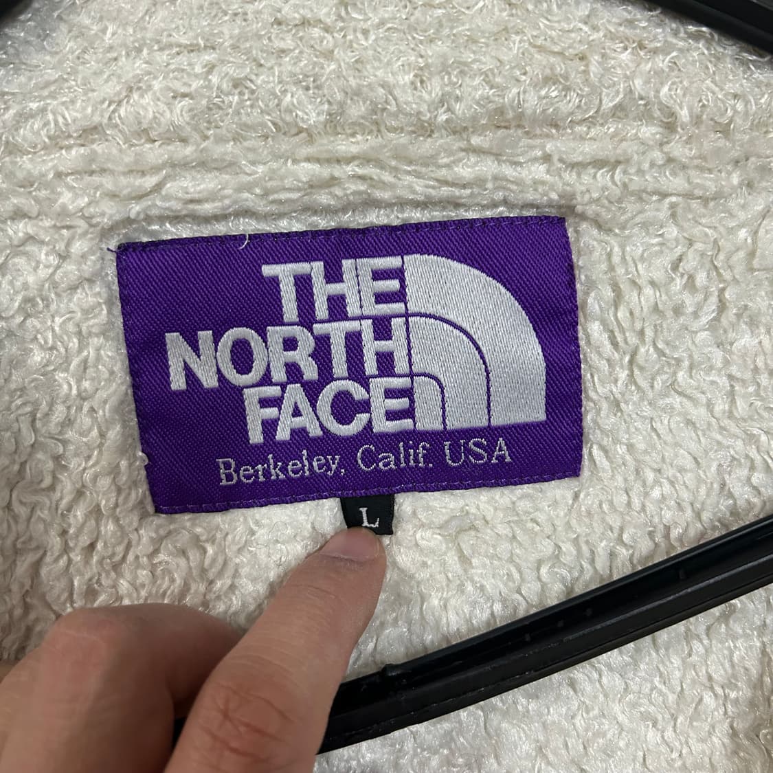 (L) 노스페이스 퍼플라벨 카모 플리스 집업  상품이미지7