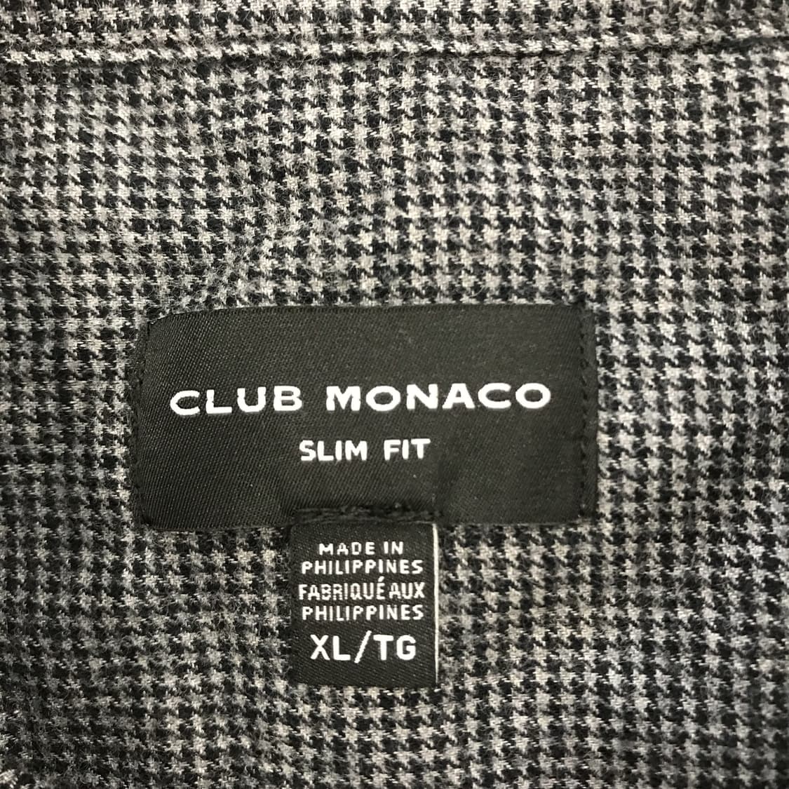 클럽모나코 체크셔츠 국내판 [XL] 상품이미지5