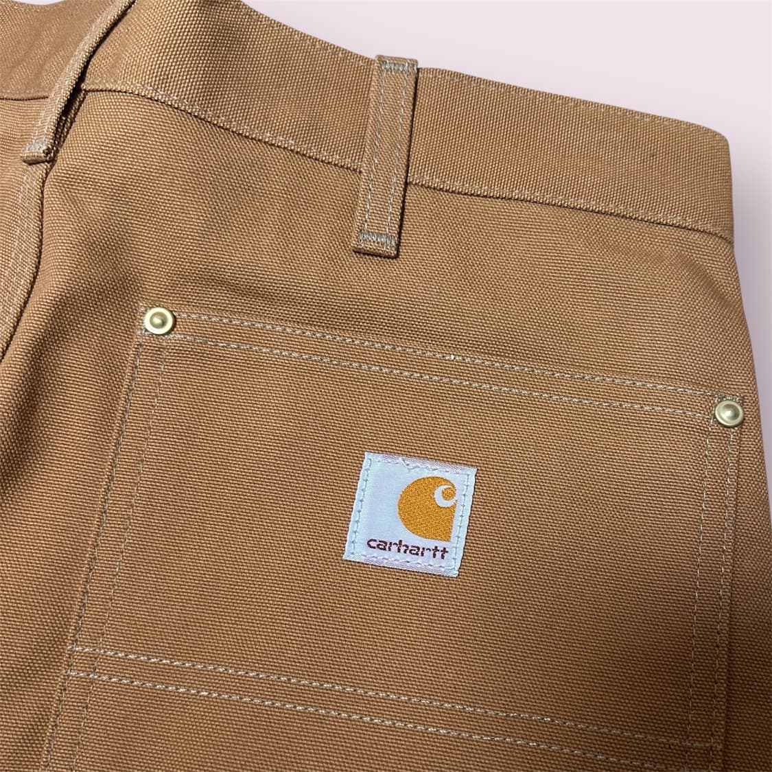 (새제품) 칼하트 B01 BRN 던가리핏 더블니 워크팬츠 32x34 상품이미지3