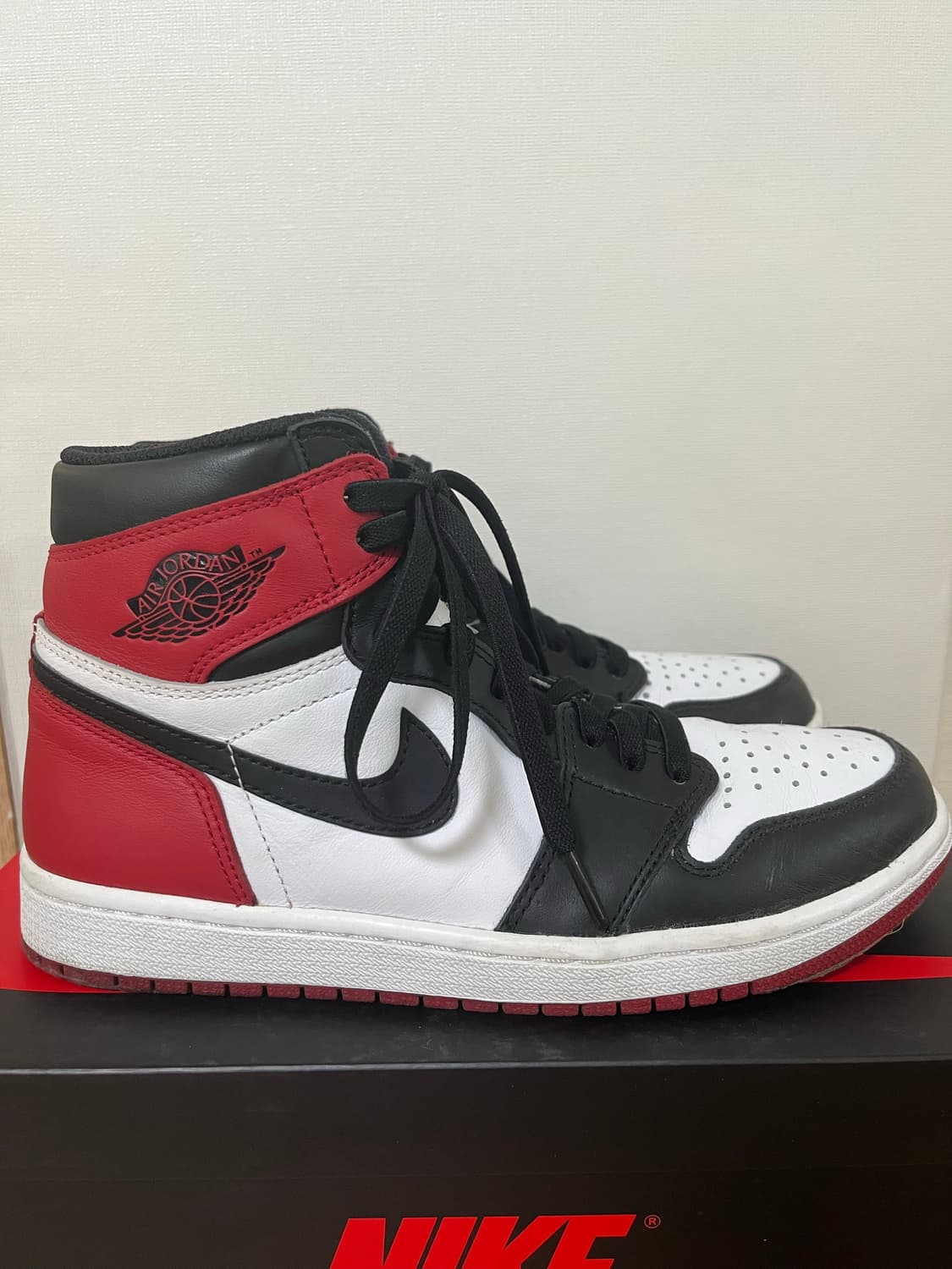 [255] 나이키 조던1 og 하이 블랙토 2016 상품이미지4
