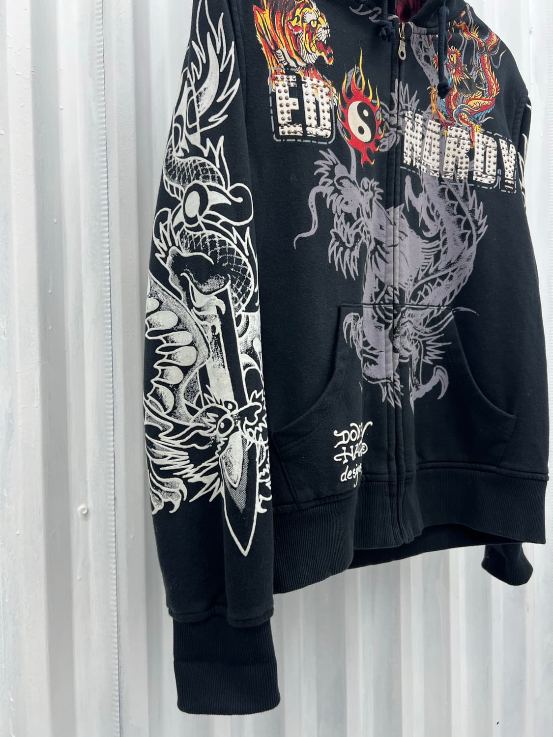 Ed Hardy 풀타투 후드집업 (크리스찬 오디저) 상품이미지4