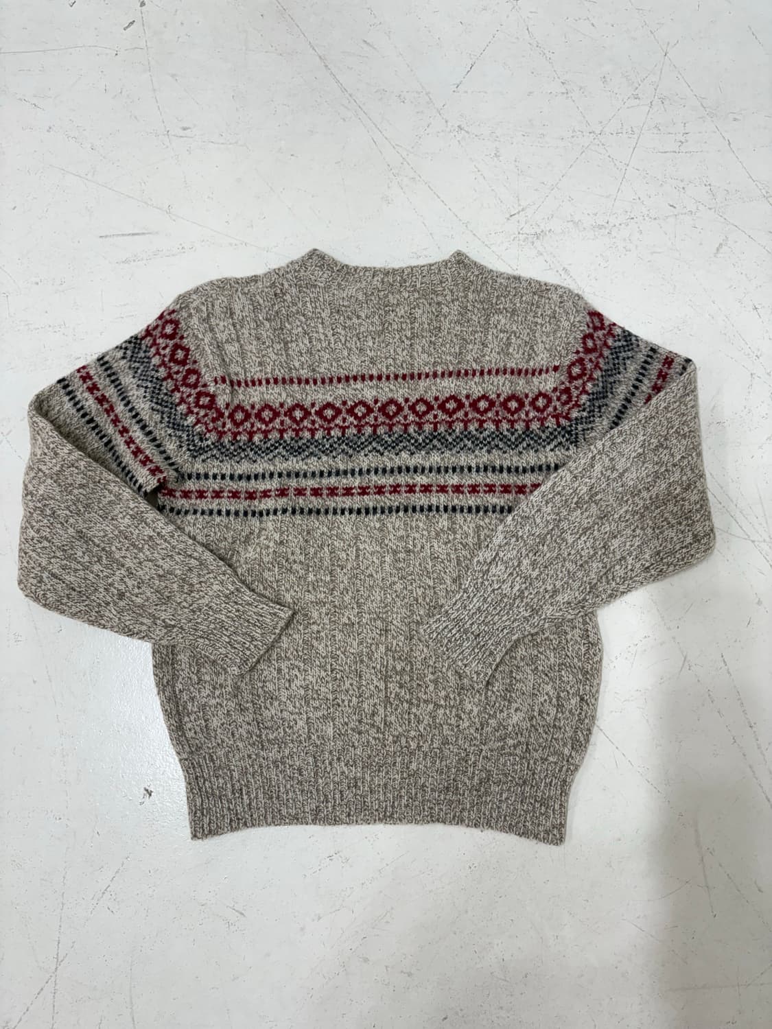 80’s LL Bean Nordic Wool Sweater 상품이미지8