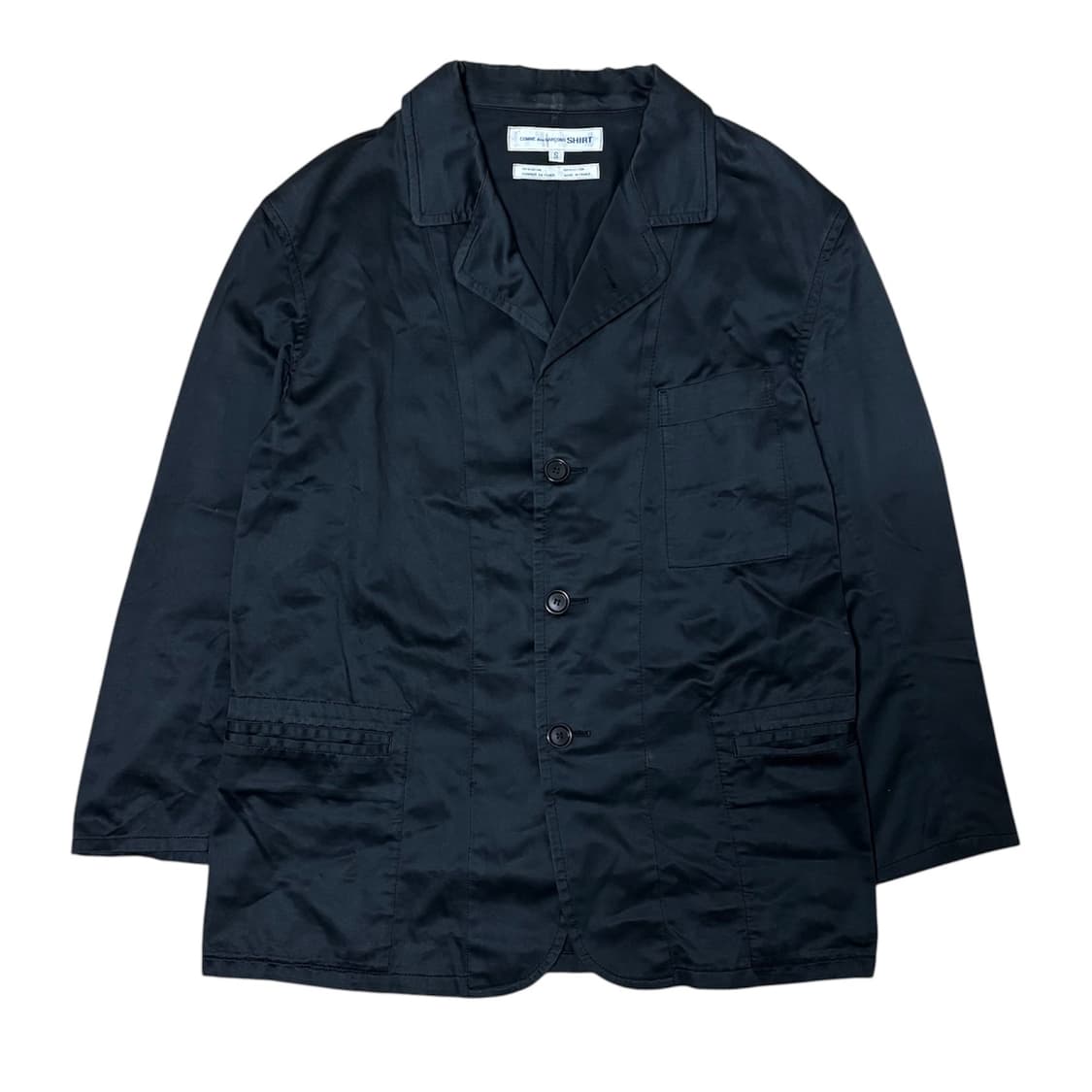 [S] 꼼데가르송 셔츠 실켓 코튼 자켓 상품이미지1