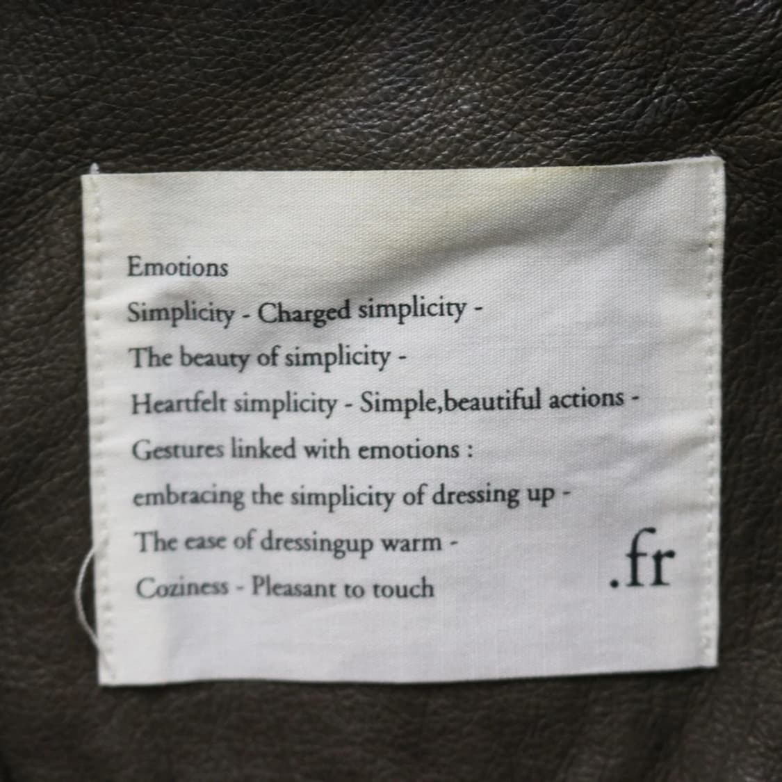 FR 헨리넥 가죽자켓 60676 상품이미지9