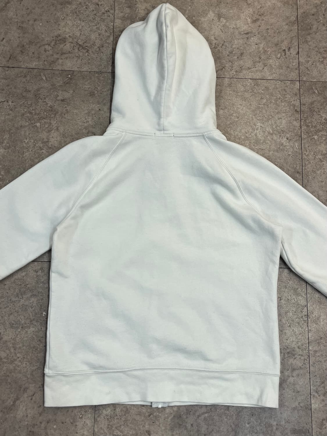 갭 기모 후드집업 화이트 XL #csz3345 상품이미지8
