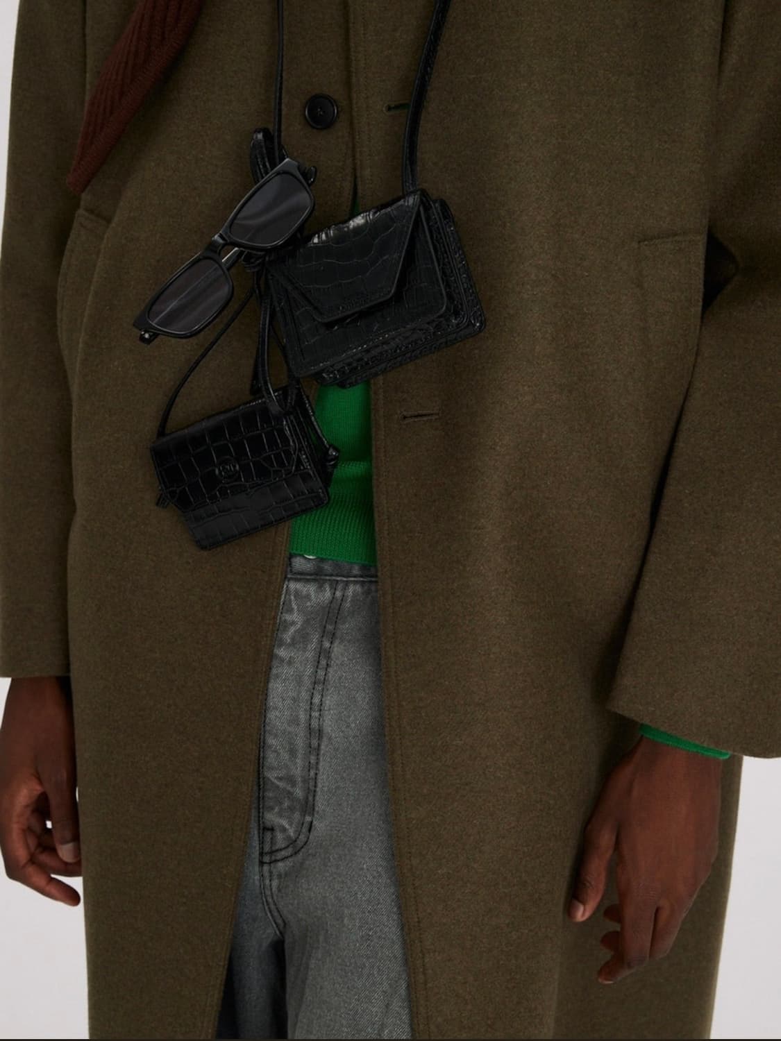 렉토/ 하이랜드 코트 카키/ M 상품이미지9