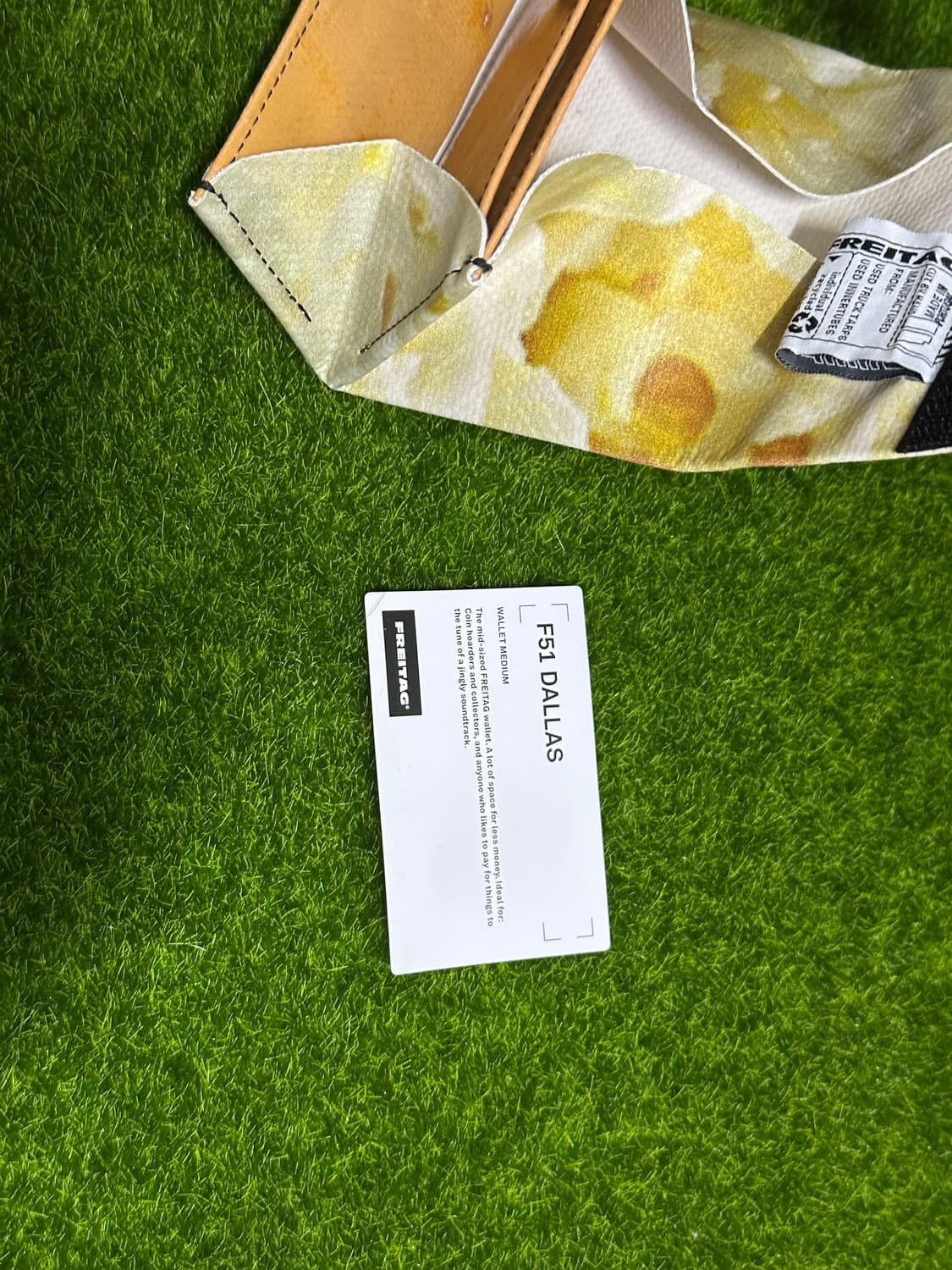 (새상품) 프라이탁 희귀 전사 달라스 #freitag #카드지갑 #지갑 상품이미지6