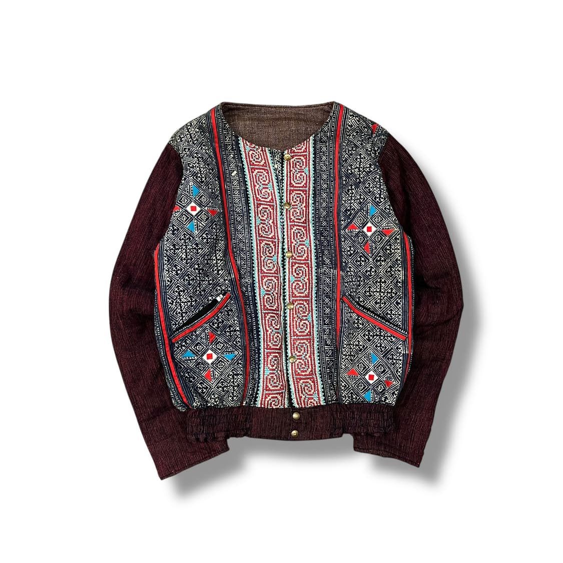  praewa 에스닉 논카라 리버시블 자켓 y14127 상품이미지2