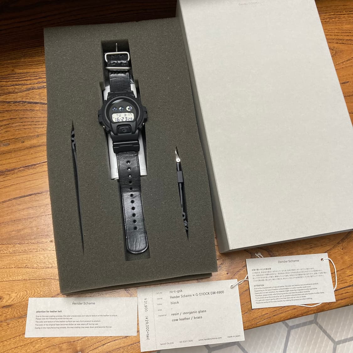 (os) 헨더스킴 x 카시오 지샥 DW-6900 상품이미지2