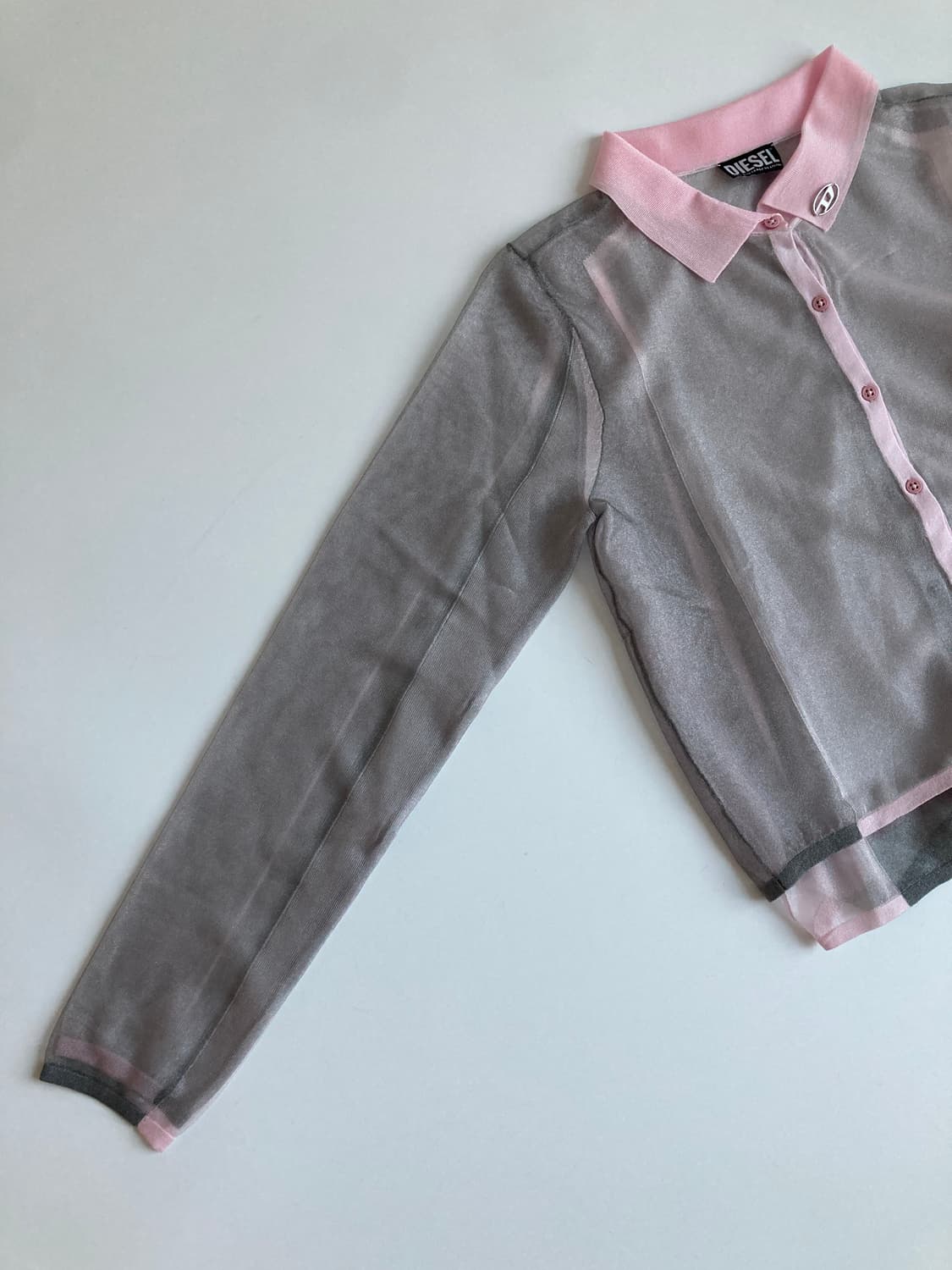 Layered knit shirt 상품이미지3
