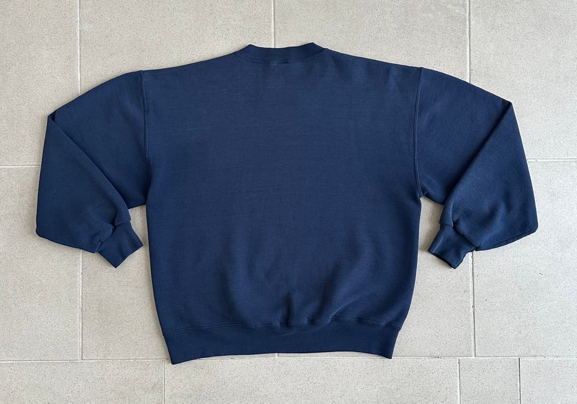 90s 빈티지 러셀 스웻셔츠 네이비 L USA 상품이미지2