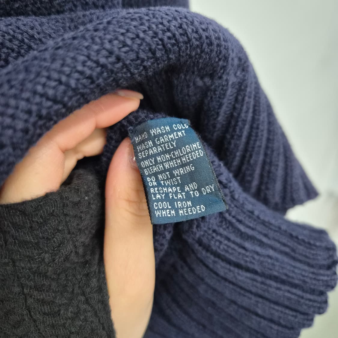 폴로 랄프로렌 네이비 니트 스웨터 남성 2XL 상품이미지6